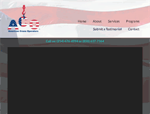 Tablet Screenshot of americancraneoperators.com